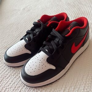 Black and Red Sneakers